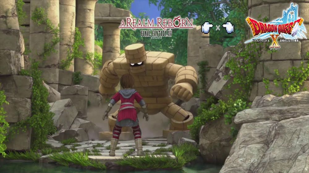 crossover final fantasy e dragon quest crossover final fantasy e dragon quest